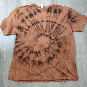 Men's Tie Dye T-Shirt Adult XXL 100% Cotton 2XL Shirt